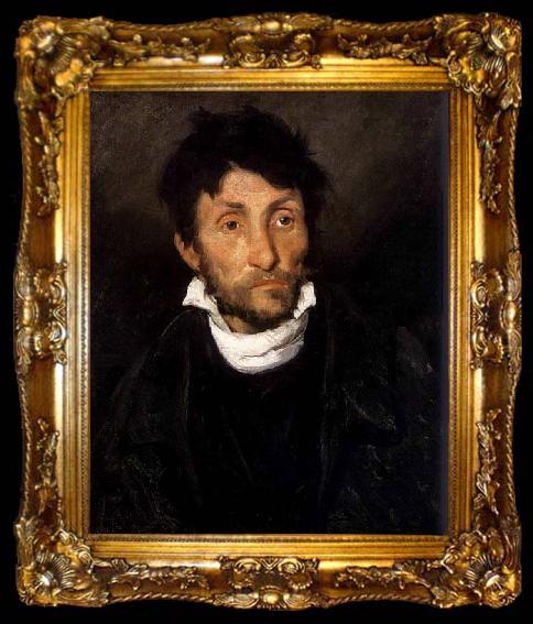 framed  Theodore   Gericault Portrait of a Kleptomaniac, ta009-2